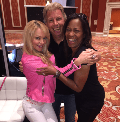 Charlotte Ross with Bob & Toli