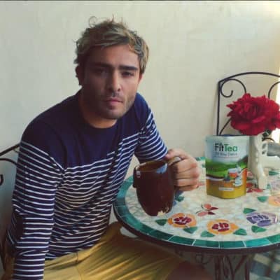 Ed Westwick Celebrity Social Post
