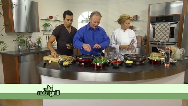 The Nutrigrill Electric Barbecue featuring Donatella Arpaia & Brett Hobel