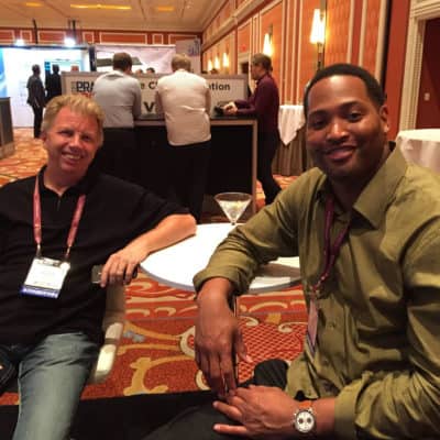 Robert Horry & Bob @ Trade Show Appearance