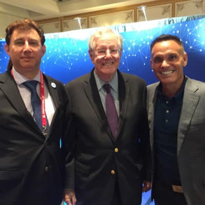 Kevin Harrington, Steve Forbes & Sean Worthington @ Freedom Fest