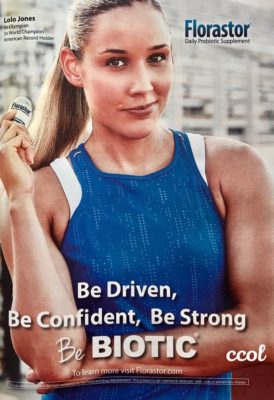 Olympian Lolo Jones Florastor Brand Ambassador