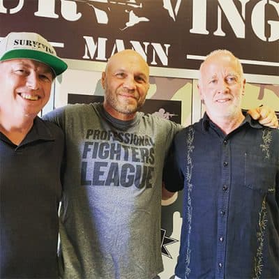 Randy Couture, Don Mann & Bob @ Couture GI Foundation Event for Surviving Mann