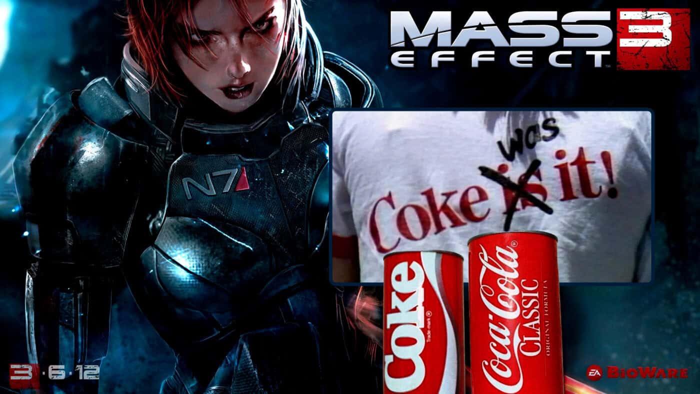 When Brands Forget Their Fans: Mass Effect 3 and the New Coke Lesson 1 blog post hero images